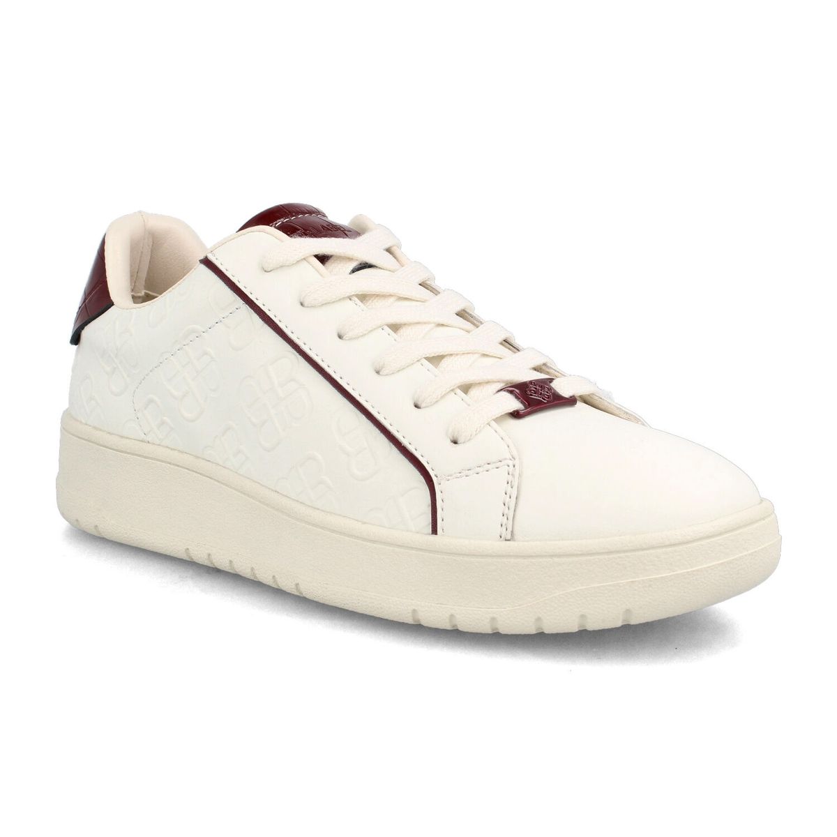 BATA - Zapatilla Mujer Bata Red Label Mia Blanco/Burdeo