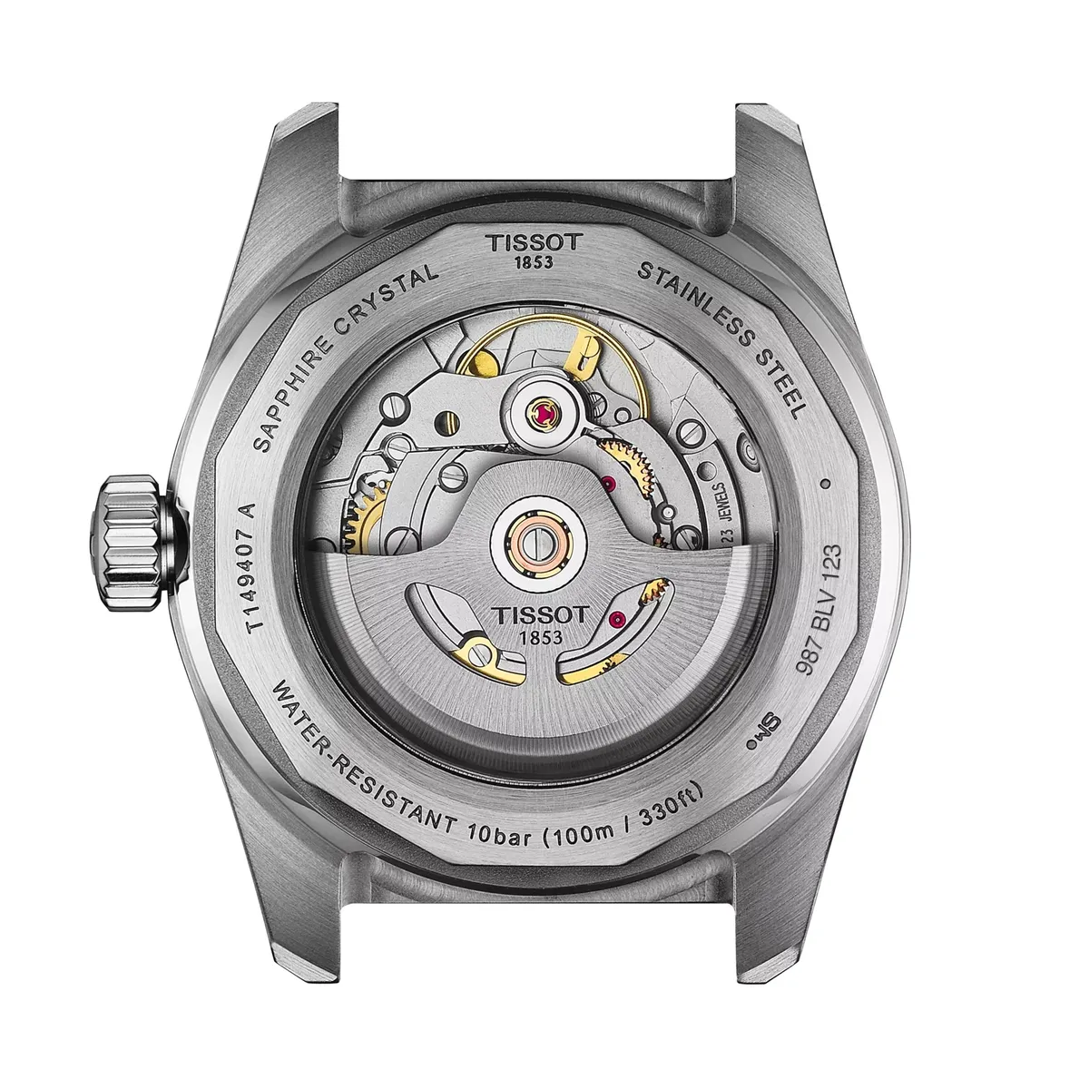 TISSOT - Reloj Tissot PR516 Powermatic 80 Acero Negro