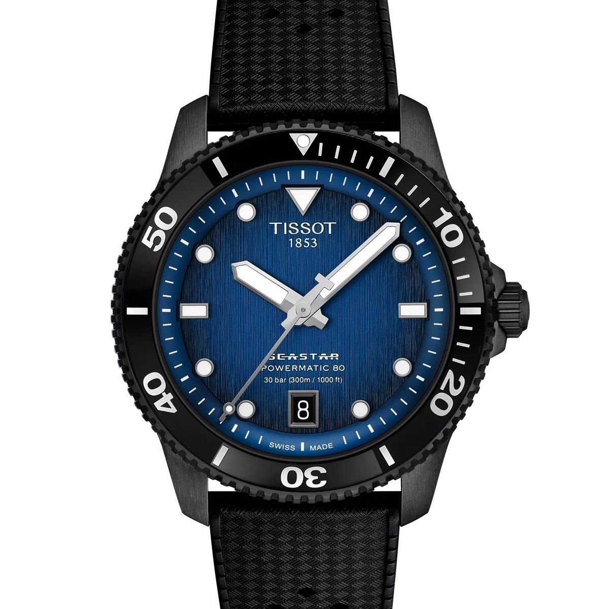 TISSOT - Reloj Tissot Seastar 1000 Powermatic 80 Resina