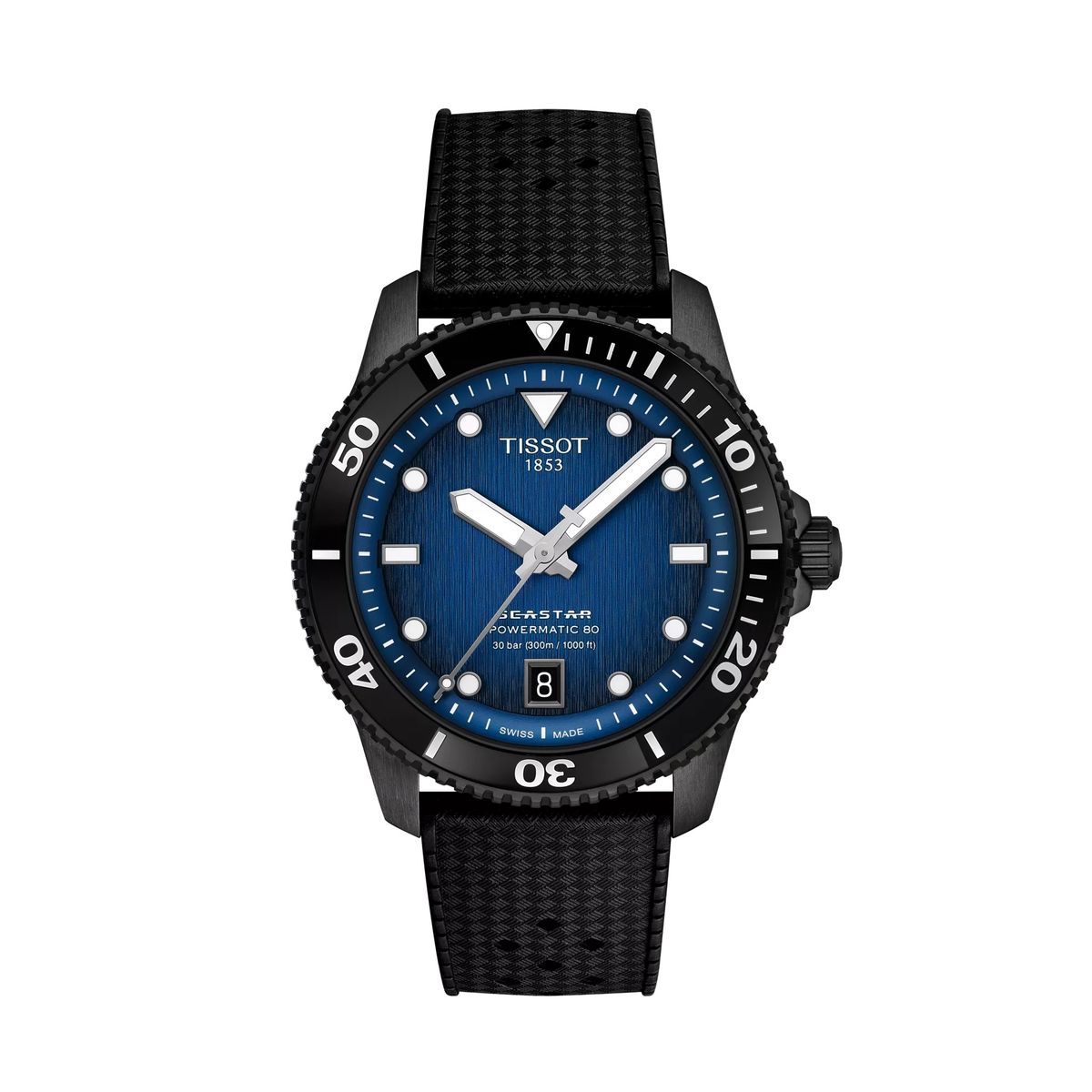 TISSOT - Reloj Tissot Seastar 1000 Powermatic 80 Resina