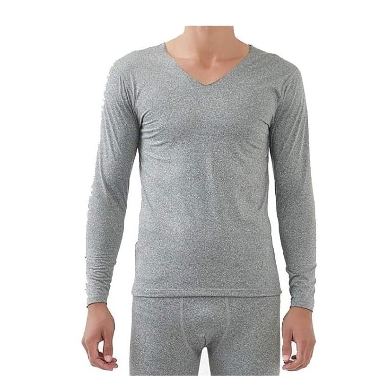 GARSIL - Polera Primera Capa - Camiseta Fibra De Bambu Hombre - Sin Costuras