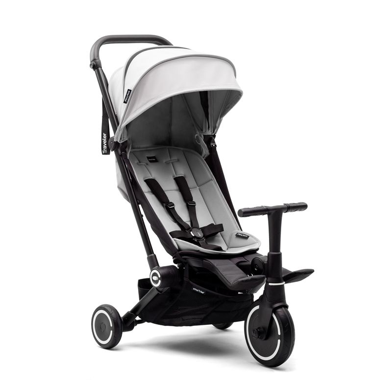 SMARTRIKE - Coche Triciclo Traveler Blanco