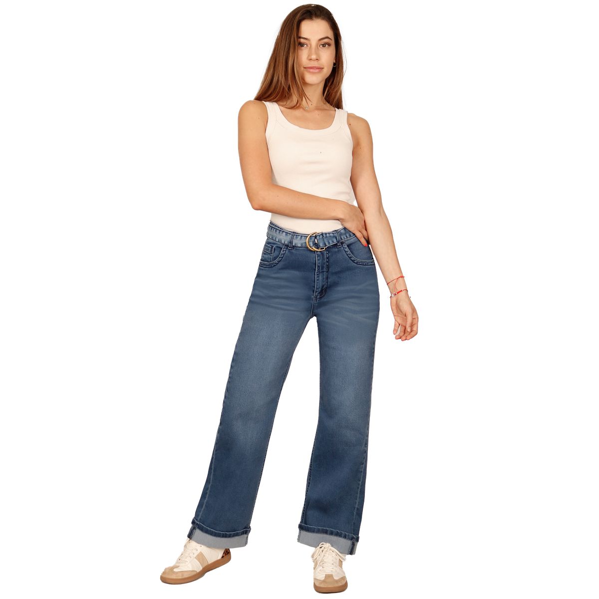 DIVINO JEANS - Jeans Demi I Azul Medio Divino Jeans