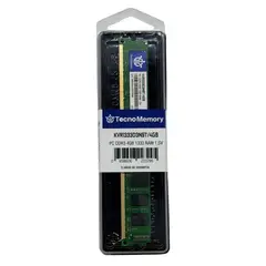 GENERICO - Memoria ram TecnoMemory PC DDR3 4GB 1333Mhz KVR1333D3N9T4GB