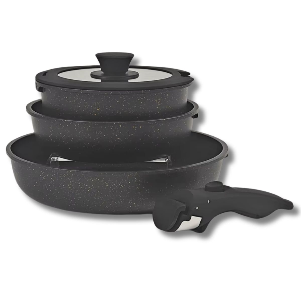 LERNEN - Batería De Cocina Homen Ollas 5 Piezas