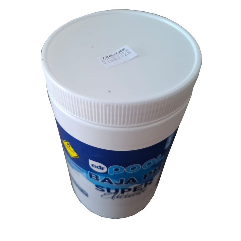 GENERICO - Baja Ph Edr Para Piscina Pack 4 Unidades 1kg