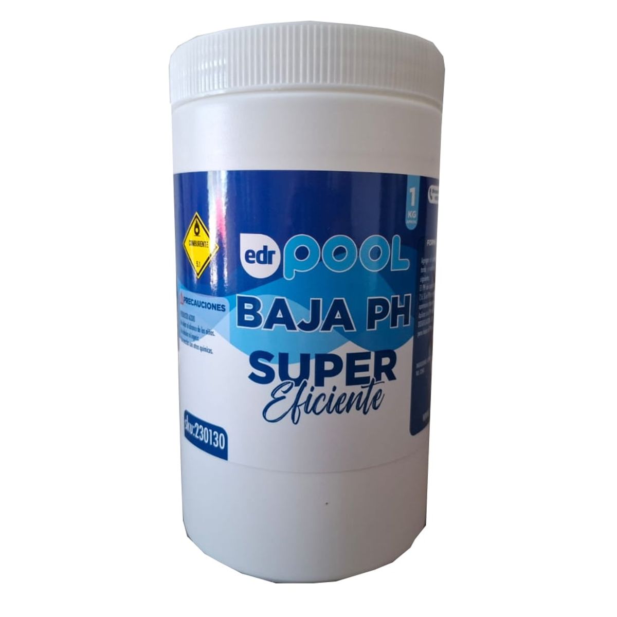 GENERICO - Baja Ph Edr Para Piscina Pack 4 Unidades 1kg