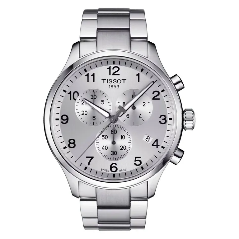 Reloj Chrono XL Classic Acero Gris TALLA UNICA