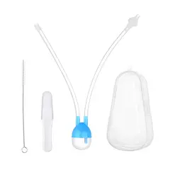 GENERICO - Aspirador Nasal Silicona Succión Limpiador Nariz Bebe caja