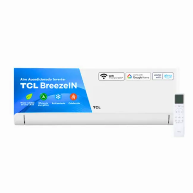 TCL - Aire Acondicionado Frío-Calor Inverter BreezeIN 12000 BTU WIFI