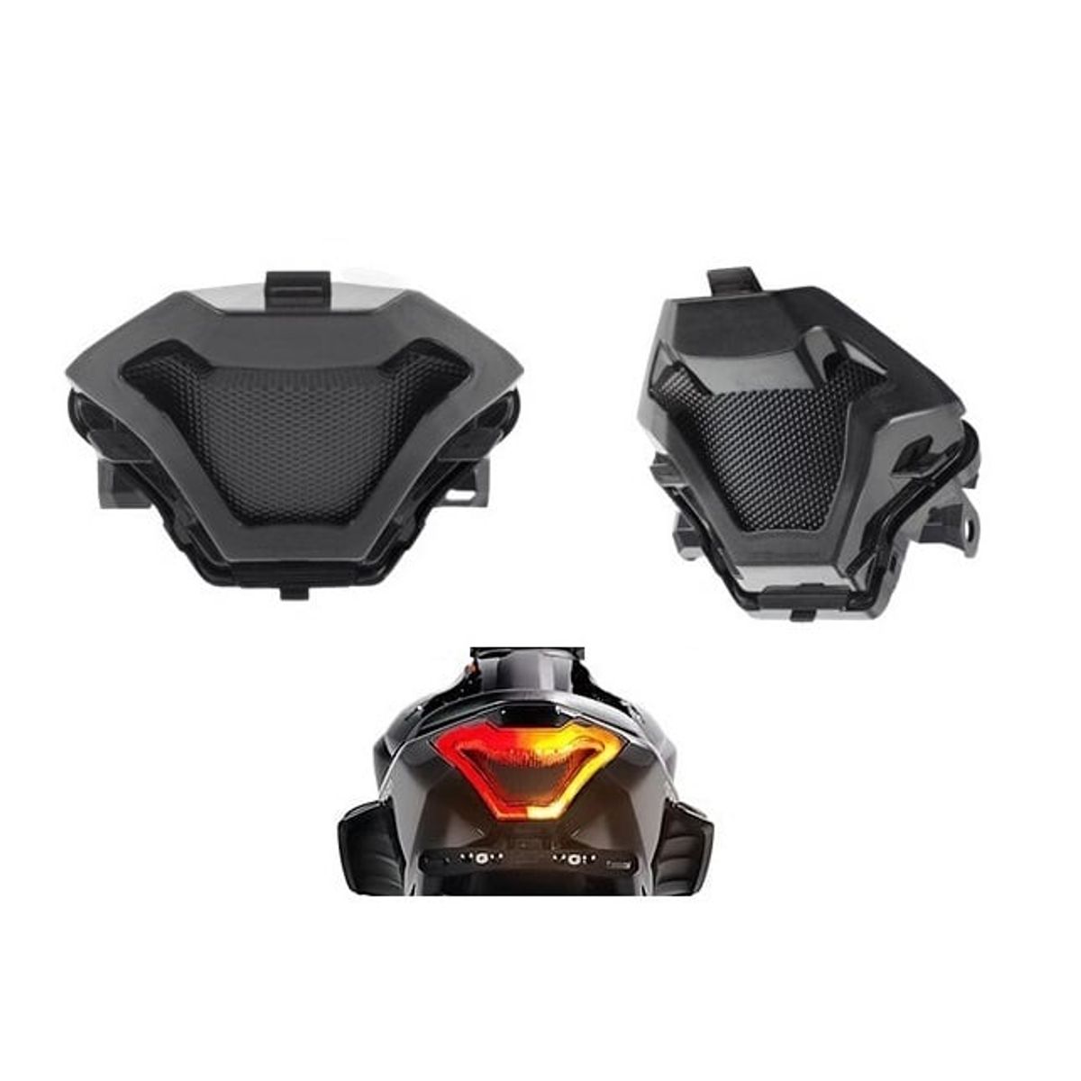 GENERICO - Foco de Freno con intermitentes, yamaha r3 - Mt 03 - mt07