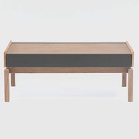 Mesa de Centro barcelona 1c grafito-roble