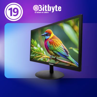 Imagen 2 del producto Monitor Bitbyte 19″1440×900 VGA + HDMI 5ms 10001