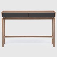 Arrimo Barcelona 2 cajones grafito-roble