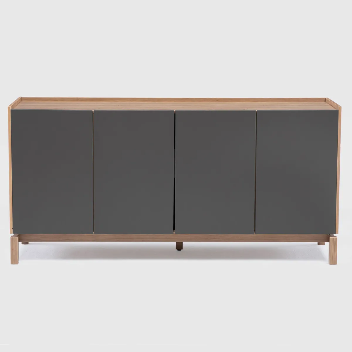 ROCA - Buffet Barcelona 4p + 1c grafito-roble