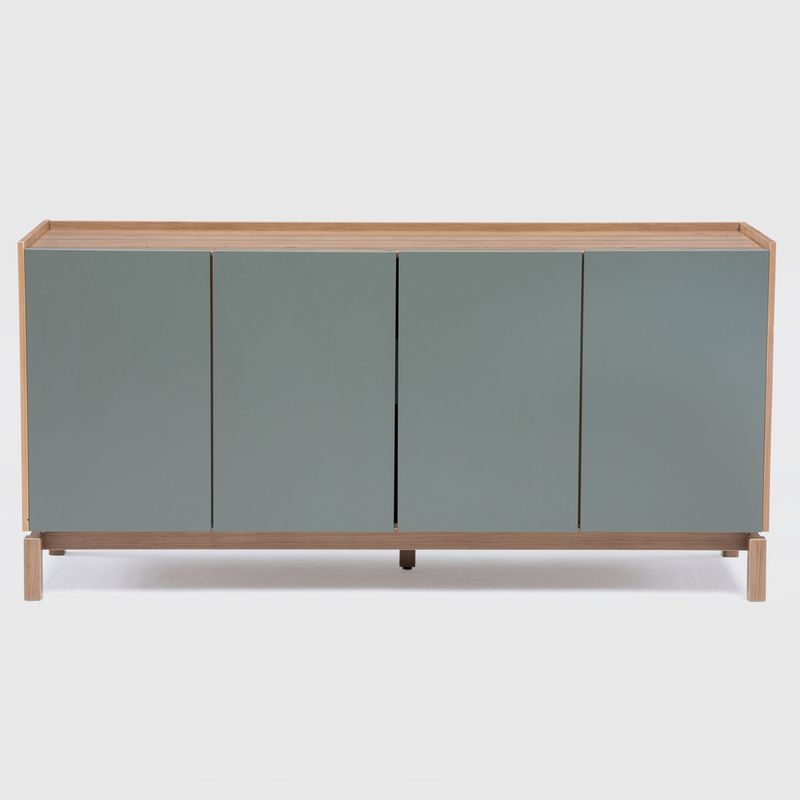 ROCA - Buffet Barcelona 4p + 1c verde-roble