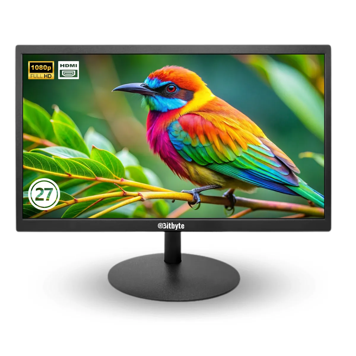 LERNEN - Monitor Bitbyte 27″ Full HD 1920×1080  75Hz 5ms 10001  HDMI VGA