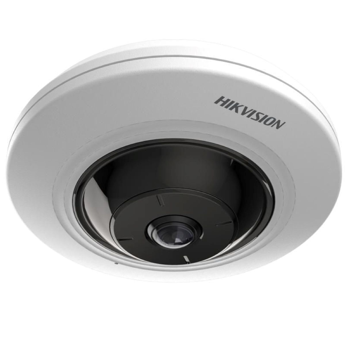 HIKVISION - Cámara Hikvision AcuSense Fisheye Network 5mp PoE IR 8m