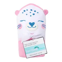 BAMBINO - Toalla con Capucha Rosada