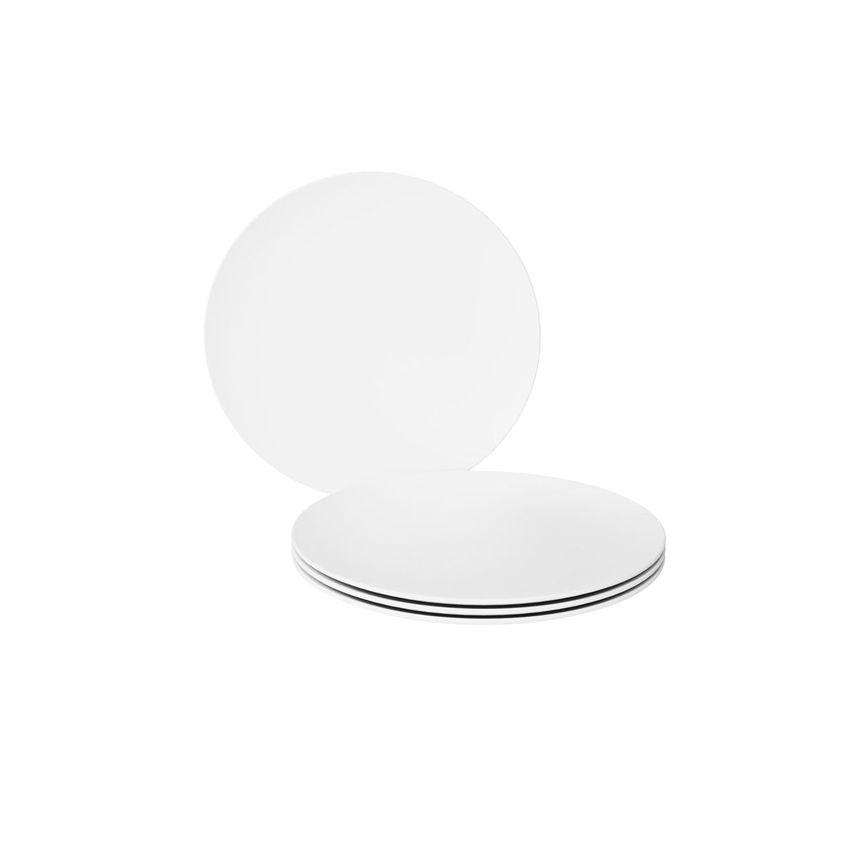 KAWI - Set 4 Platos Medianos De 20cm diametro Oslo sustentable Kawi