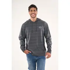 POLEMIC - Polera manga larga bolsillo Gorro 6700