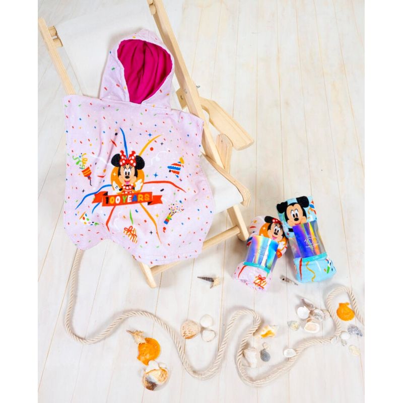 BAMBINO - Toalla Poncho Minnie Disney 100 Bambino