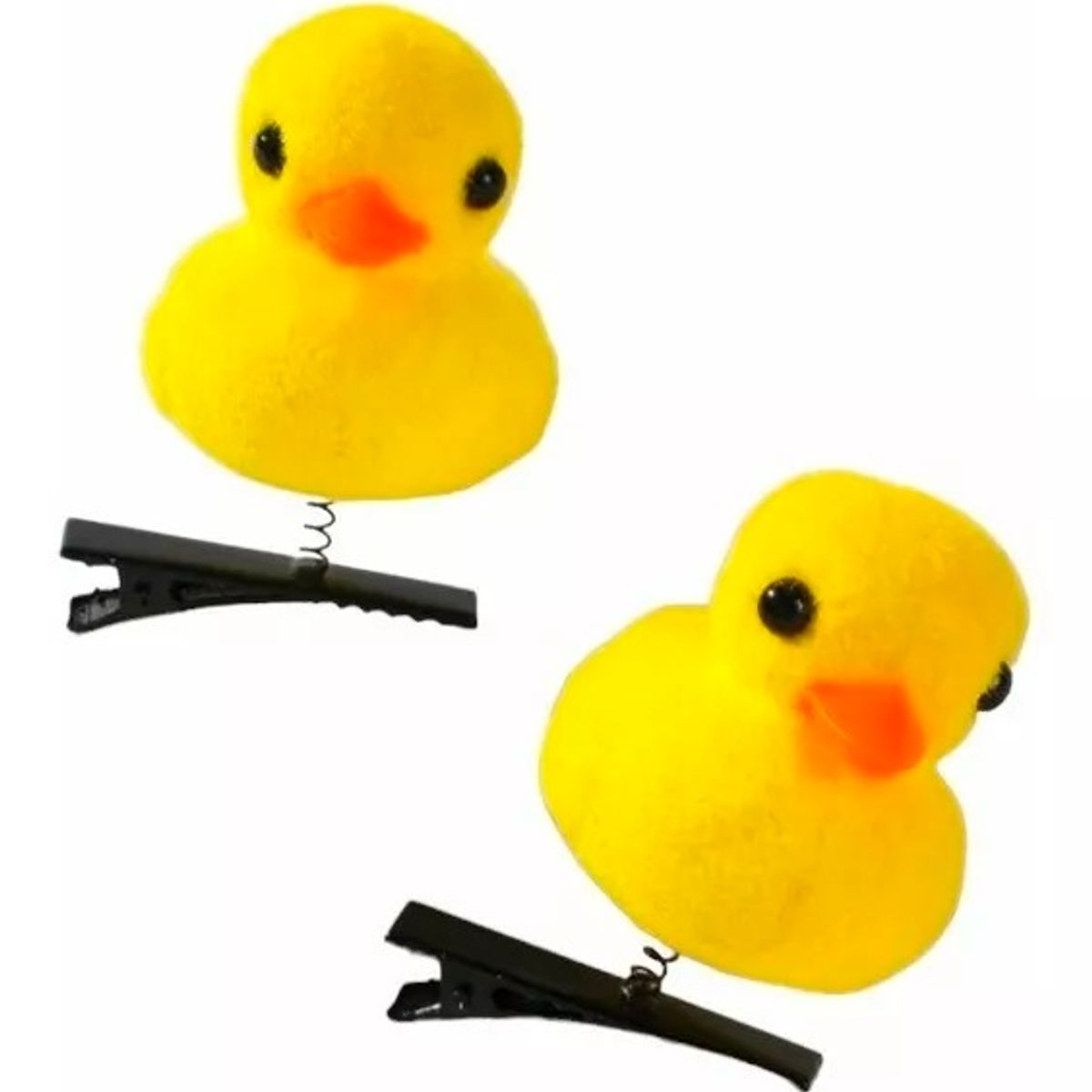 GENERICO - Pack 2 Unidades De Pollito Pato Kawaii Tendencia