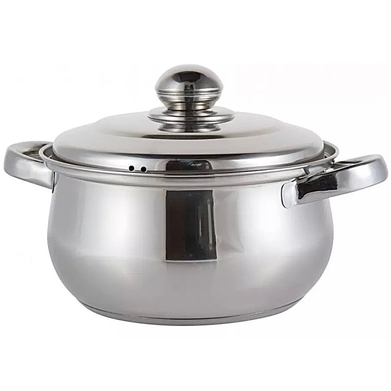 ROICHEN - Cacerola Acero Inoxidable 26 cm / 6,5 litros Dussel