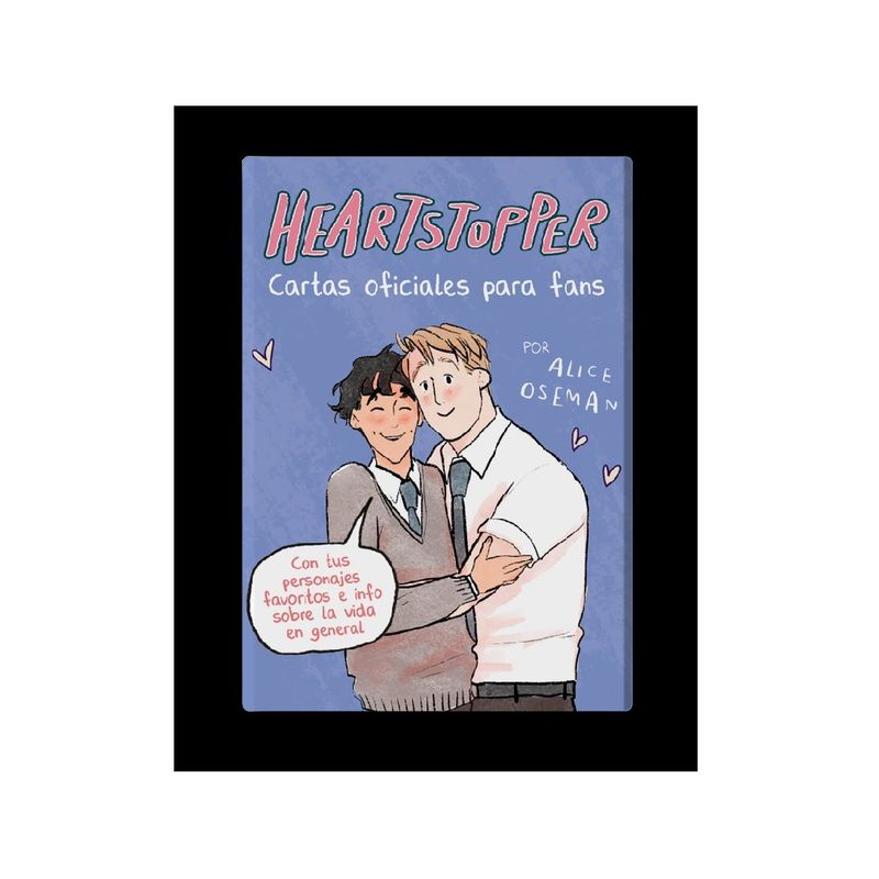 LIBROS CUPULA - CAJITA CONVERSACIONES HEARTSTOPPER