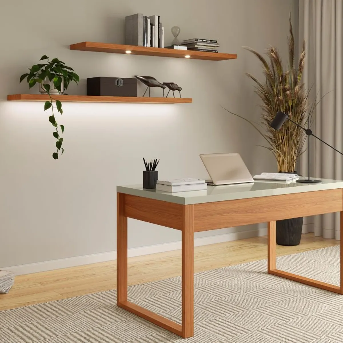 ROCA - Repisa Iguapé 150 cms cluz canela