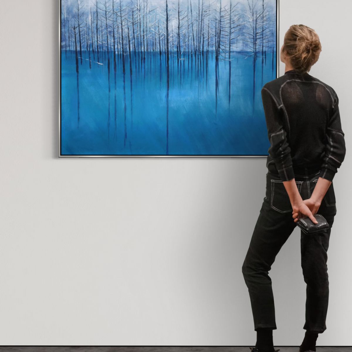 GENERICO - Cuadro decorativo abstracto 120 x 90