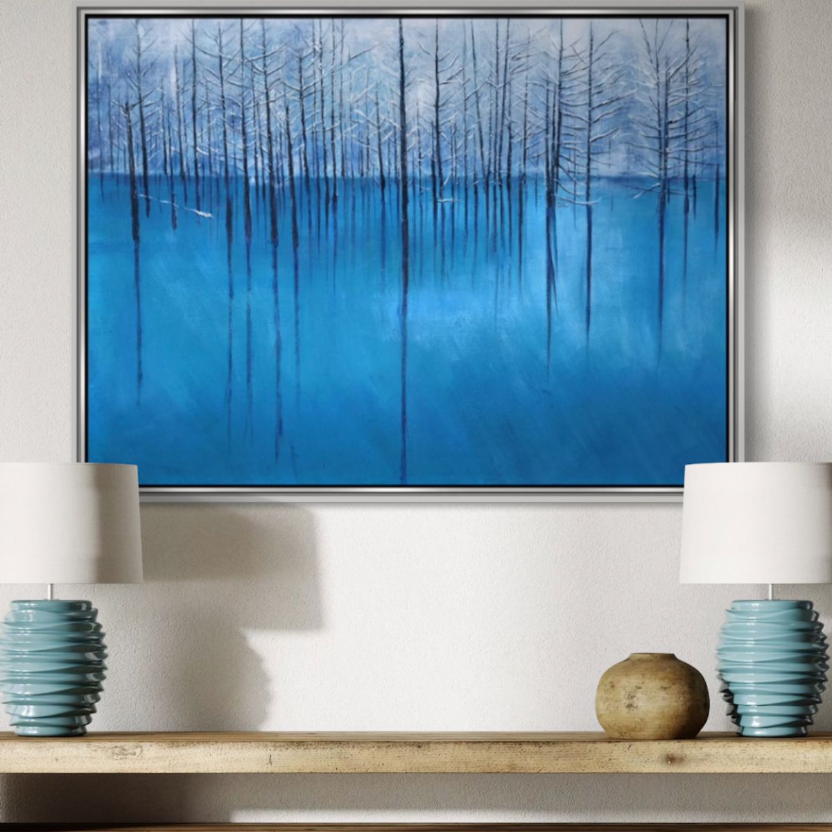 GENERICO - Cuadro decorativo abstracto 120 x 90