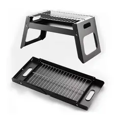 GENERICO - MINI PARRILLERA PORTATIL HOMEMART