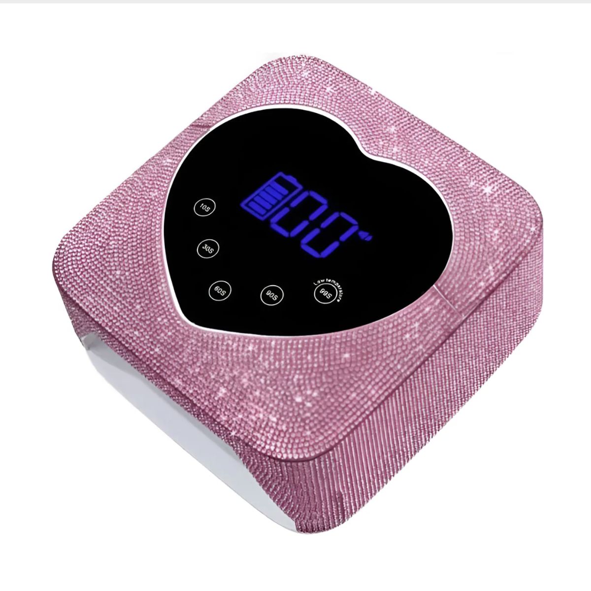 GENERICO - Lámpara De Uñas Led 72w Inalámbrica Recargable Luz Uv Led Rosa