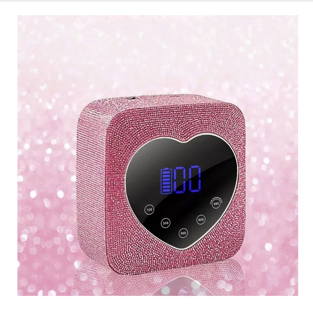 GENERICO - Lámpara De Uñas Led 72w Inalámbrica Recargable Luz Uv Led Rosa