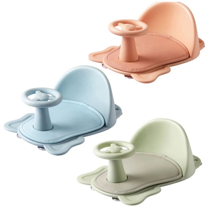 GENERICO - Asiento De Bañera Para Bebés Con Fondo Ajustable