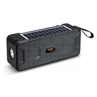 Parlante Bluetooth Luz Solar Portatil Usb Radio Linterna