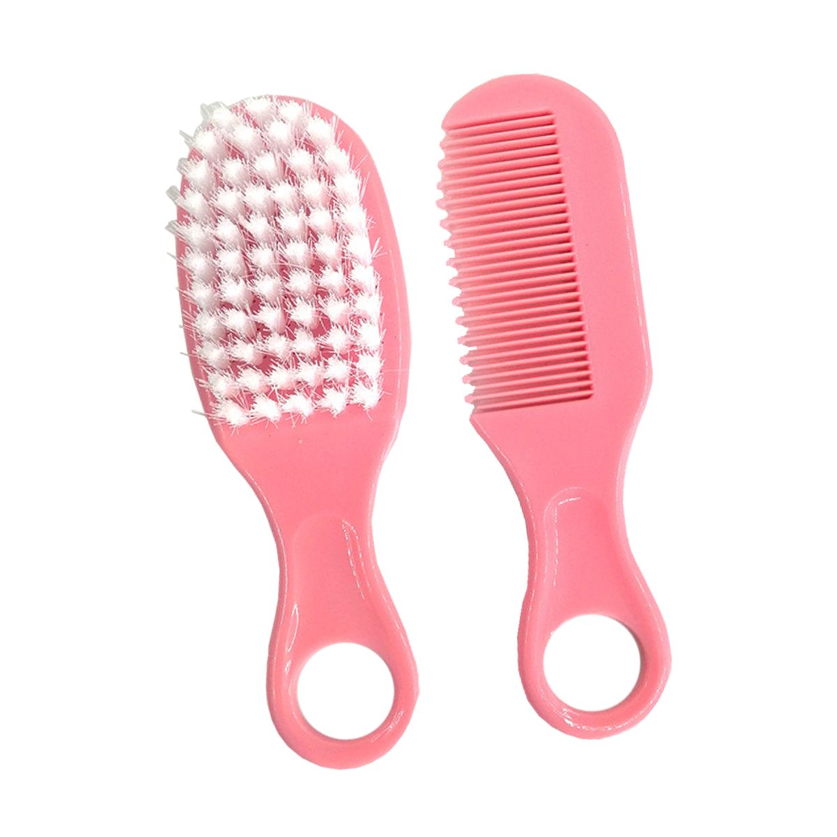 GENERICO - Set Peine Cepillo Suave Recién Nacido Higiene Cuidados Bebe