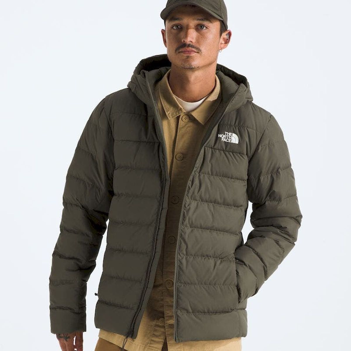 THE NORTH FACE - Chaqueta De Pluma Aconcagua 3 Hoodie Hombre - Verde