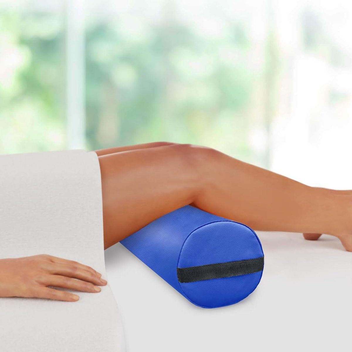 MAXCARE - Cojín Para Masaje Cilincro Comfort - Azul