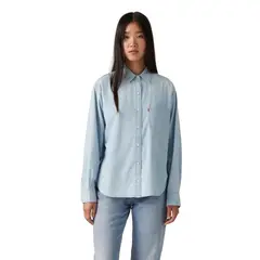 LEVIS - Camisa Mujer Harlie New Bf Shirt Celeste