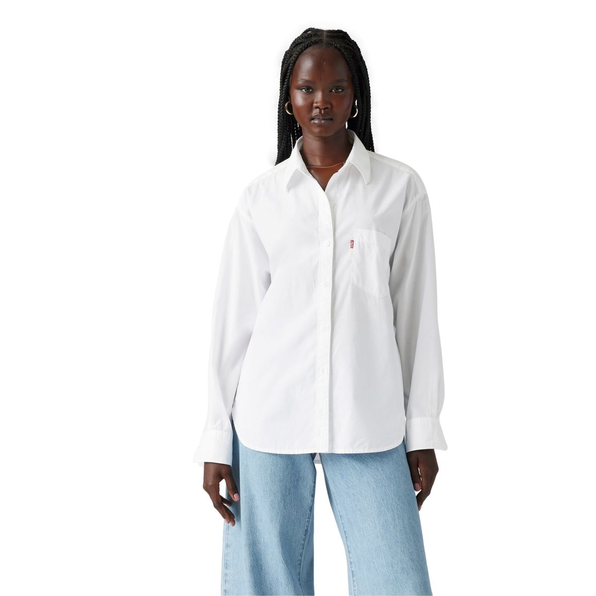 LEVIS - Camisa Mujer Harlie New Shirt Blanco Levis