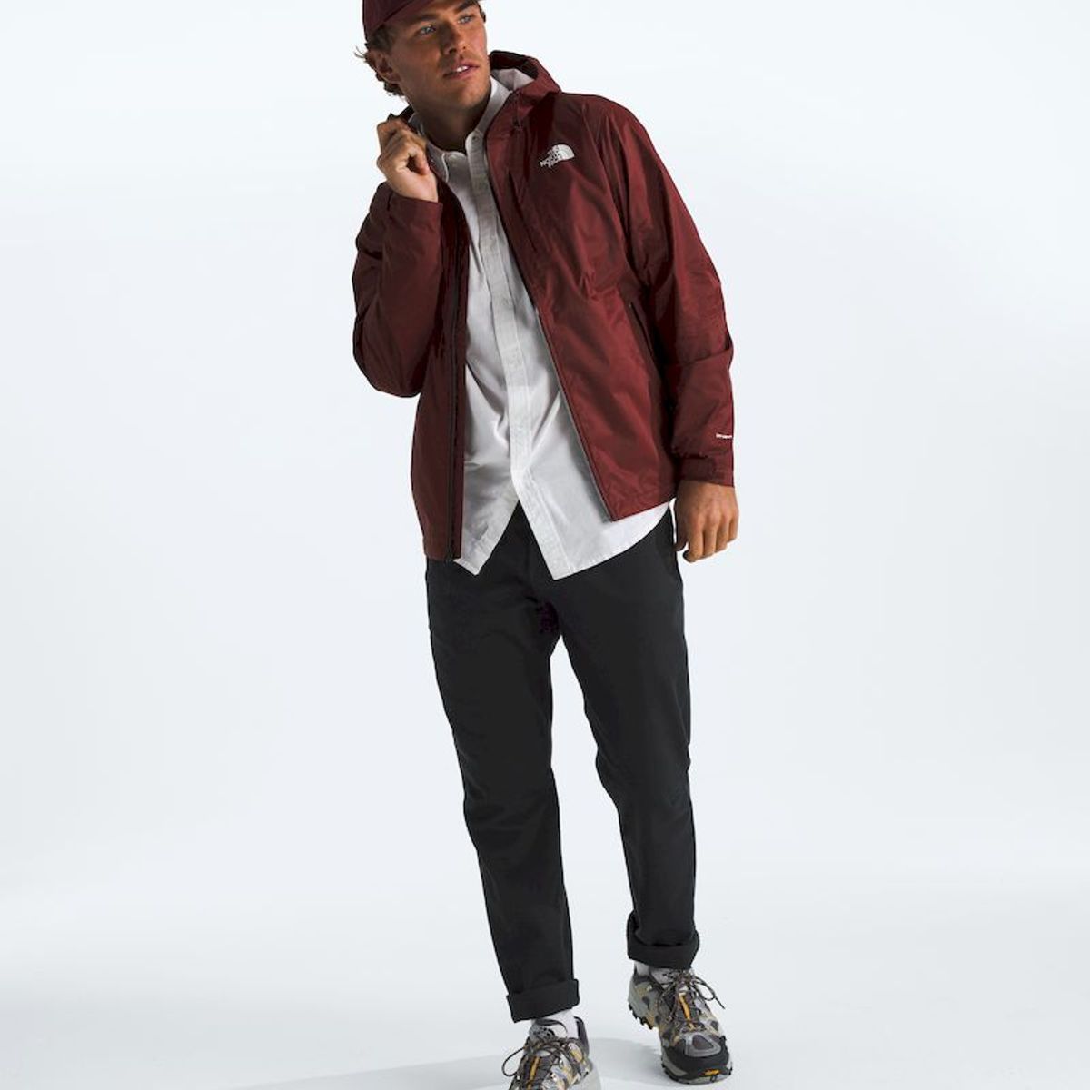 THE NORTH FACE - Chaqueta Impermeable Alta Vista Hombre - Rojo