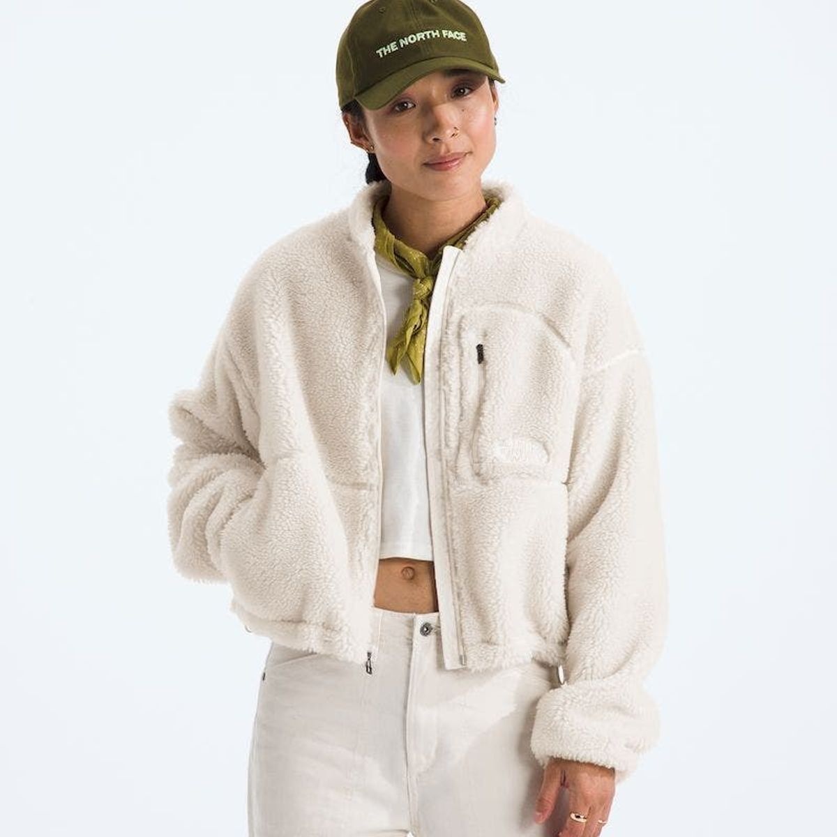 THE NORTH FACE - Polar Extreme Pile Fz 2 Mujer - Beige