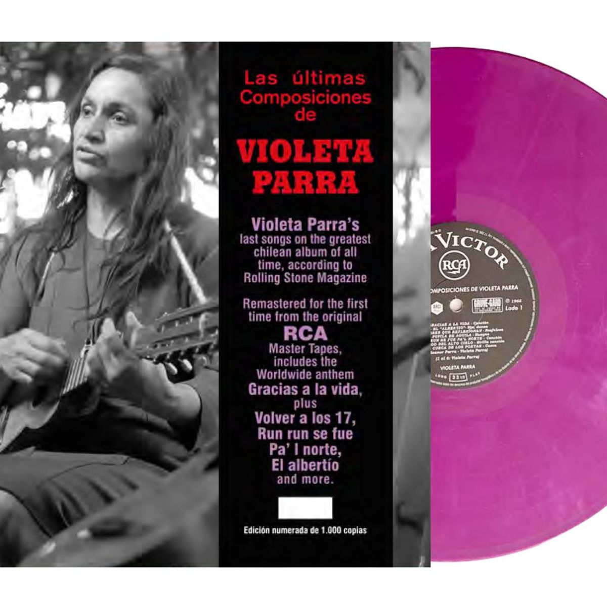 GENERICO - Vinilo Violeta Parra - Las Ultimas Composiciones Marmolado