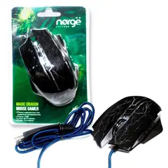 NORGE - Mouse Gamer 7 Botones magic Dragon