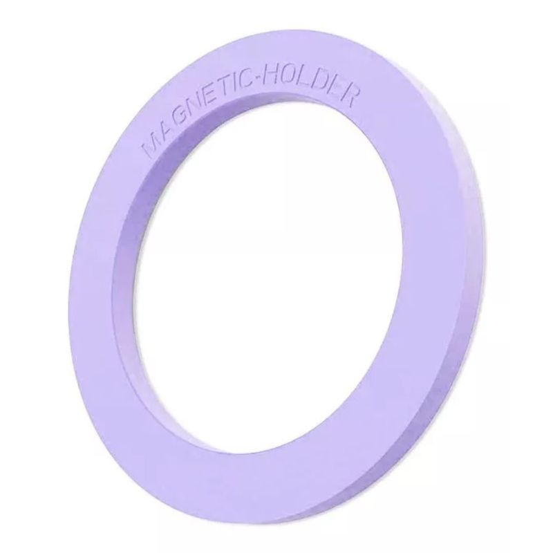 GENERICO - Anillo Magnetico Magsafe Universal Telefonos Multifuncional - Lila