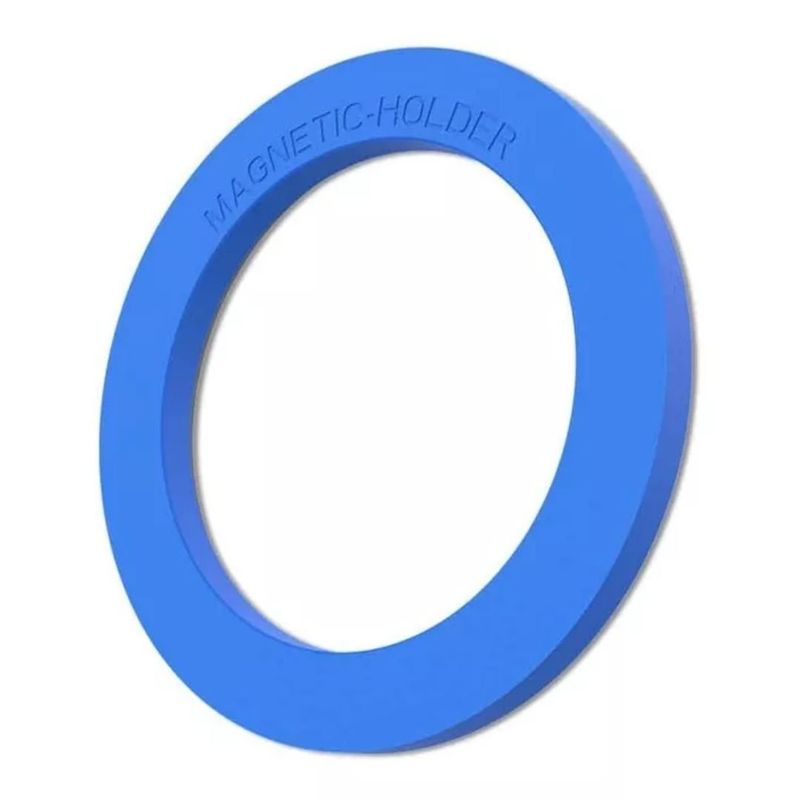 GENERICO - Anillo Magnetico Magsafe Universal Telefonos Multifuncional - Azul