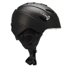 KANO - Casco De Ski y Snowboard Patrol Black Ajustable