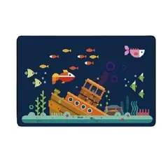 GENERICO - Cortina Parasol Infantil Para Auto Con Iman Barco